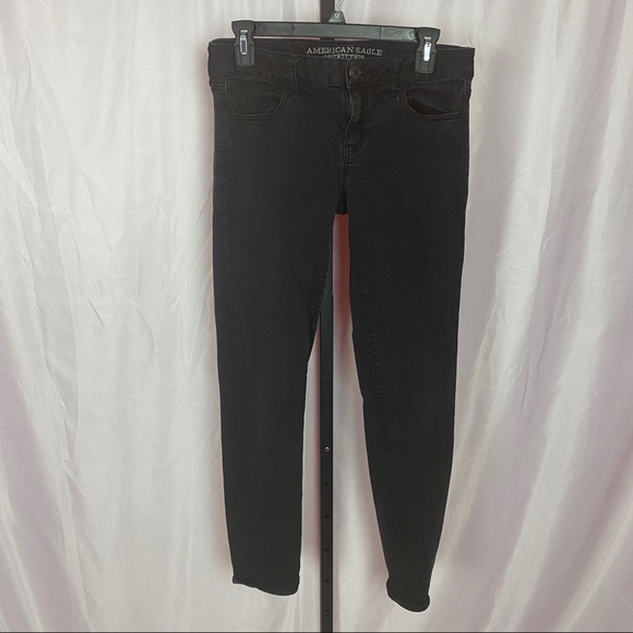 American Eagle Outfitters Denim - American Eagle Outfitters Black Jeggings, size 8